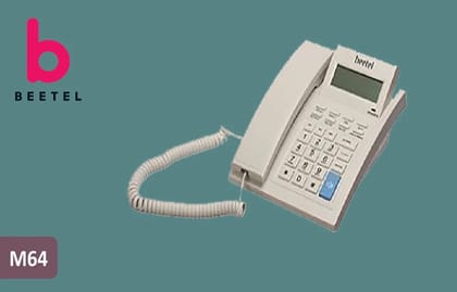 Beetel M64 white Telephone