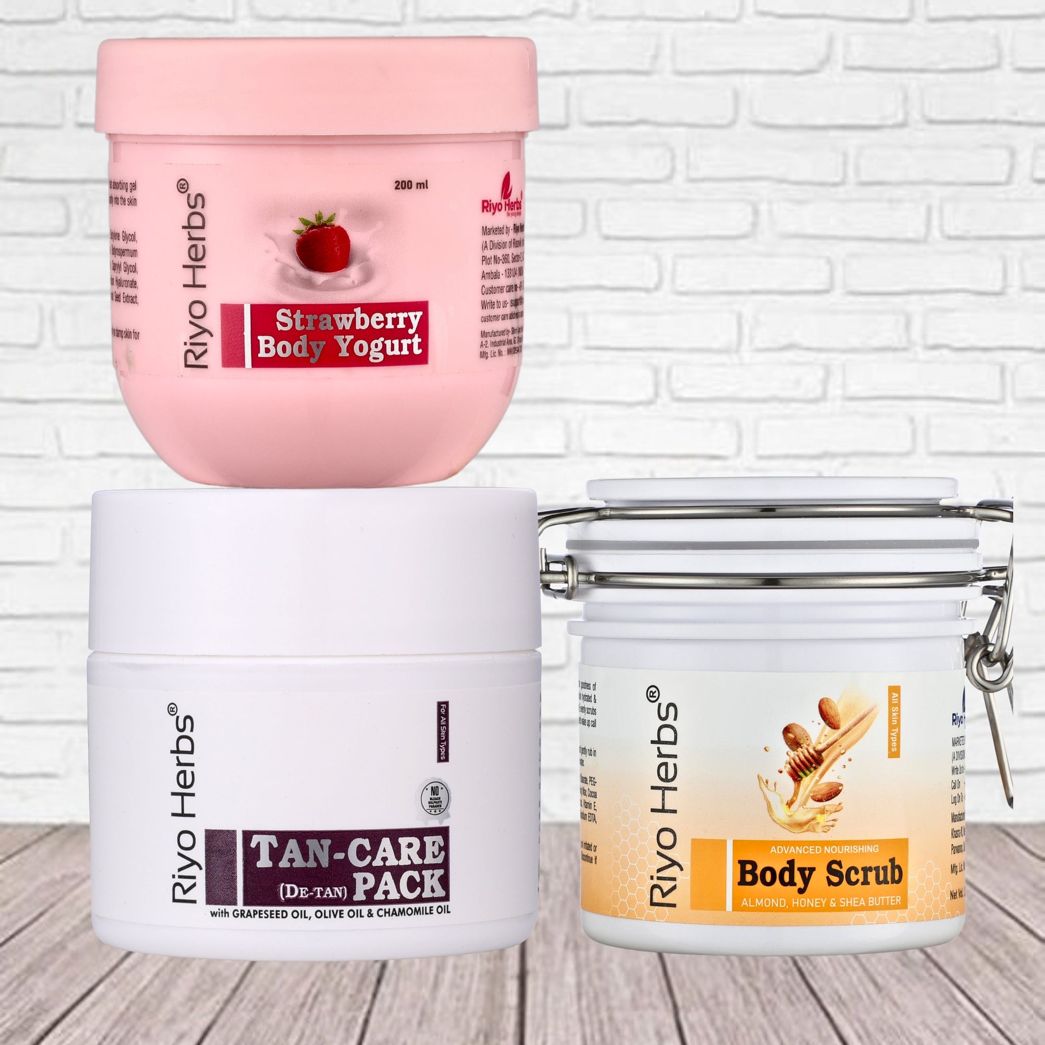 Body Brightening and Tan Care Combo (Strawberry)