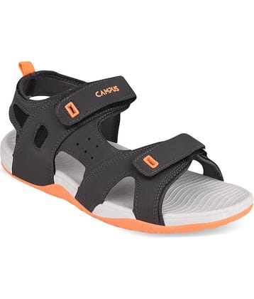 Campus - Dark Grey Men's Floater Sandals