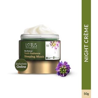Lotus Botanicals Bio Retinol Youth Radiance Anti-Ageing Sleeping Mask (50 G)