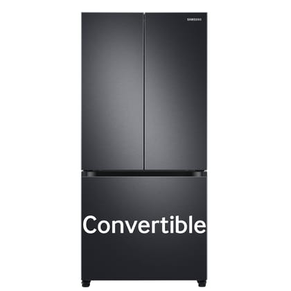 Samsung 550 L Inverter Frost-Free French Door Refrigerator (RF57A5032B1/TL, Black DOI, Convertible), Real Stainless, Convertible Samsung 550 L Inverter Frost-Free French Door Refrigerator (RF57A5032B1/TL, Black DOI, Convertible), Real Stainless, Converti