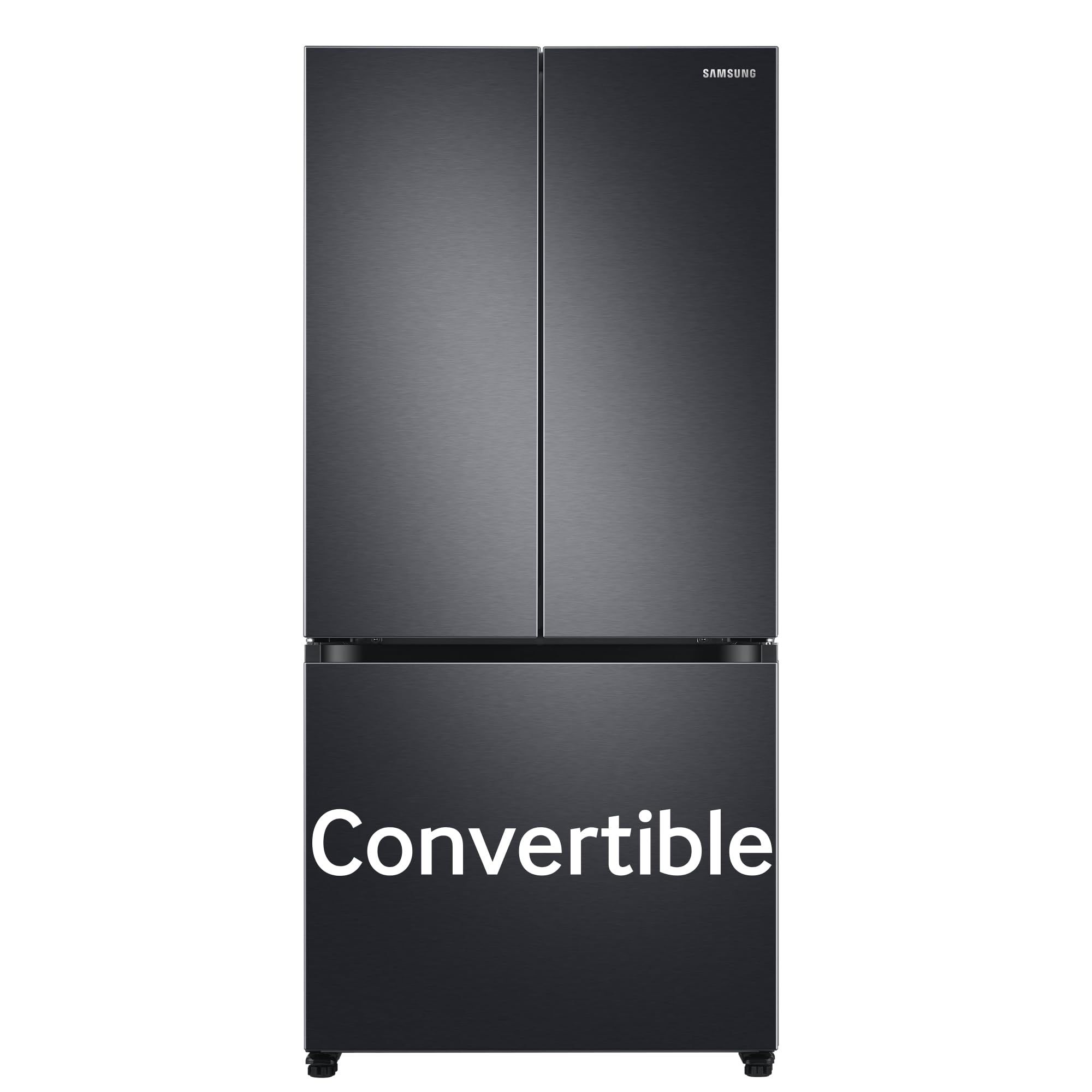 Samsung 550 L Inverter Frost-Free French Door Refrigerator (RF57A5032B1/TL, Black DOI, Convertible), Real Stainless, Convertible Samsung 550 L Inverter Frost-Free French Door Refrigerator (RF57A5032B1/TL, Black DOI, Convertible), Real Stainless, Converti