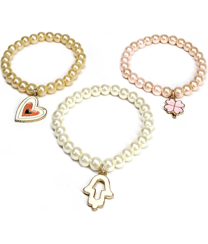 DAIVYA WELLNESS - Multicolor Bracelet ( Pack of 3 )