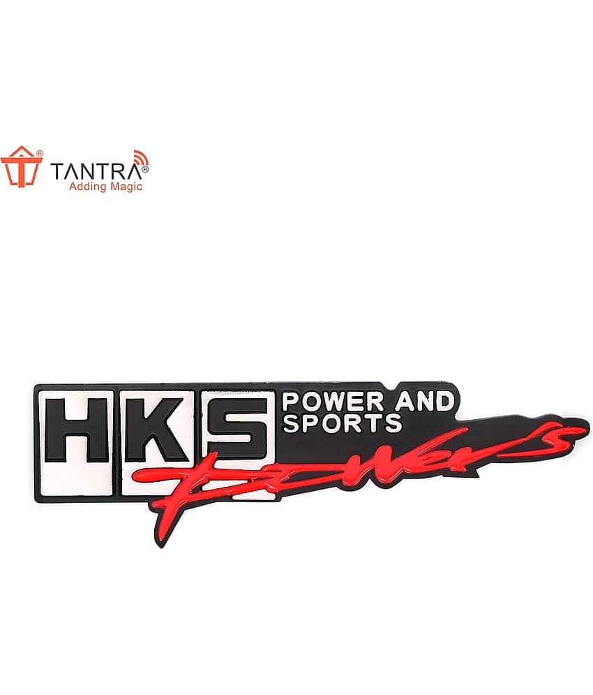 Tantra 3D Logo In Car Sticker