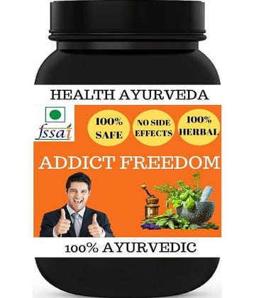 Health Ayurveda Addict Freedom (Free From Addiction) Powder 100 Gm Pack of 1