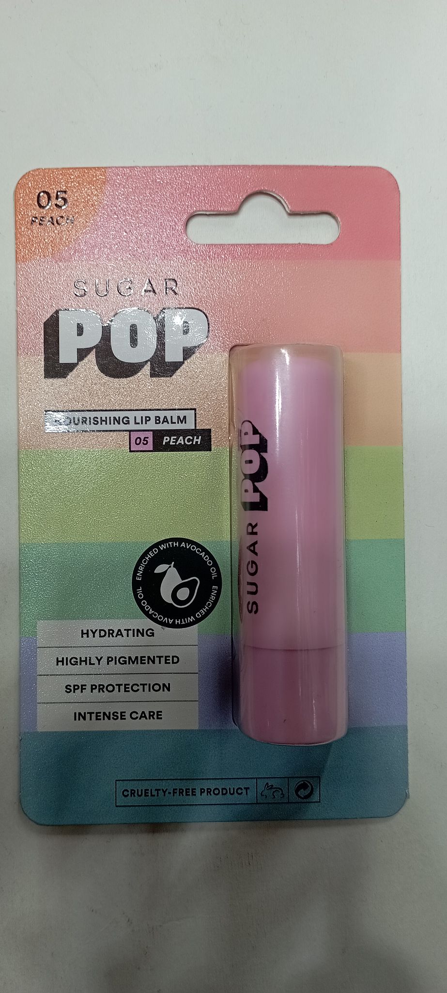 Sugar pop Nourishing lip balm 05 peach 5g