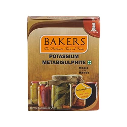 BAKERS POTASSIUM METABISULPHITE 50G