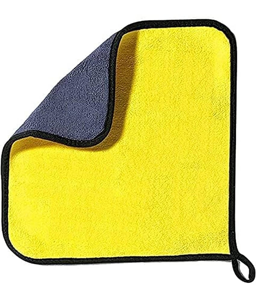 Bizarro.in Multicolor 800 GSM Microfiber Cloth For Automobile ( Pack of 1 )