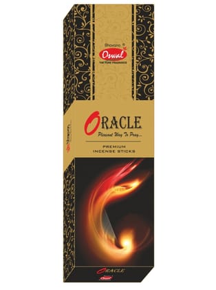 Oracle Agarbatti - Packaging-16' batti 100g Box,Fragrance-Fancy