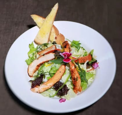 Grilled Cajun Chicken Caesar Salad