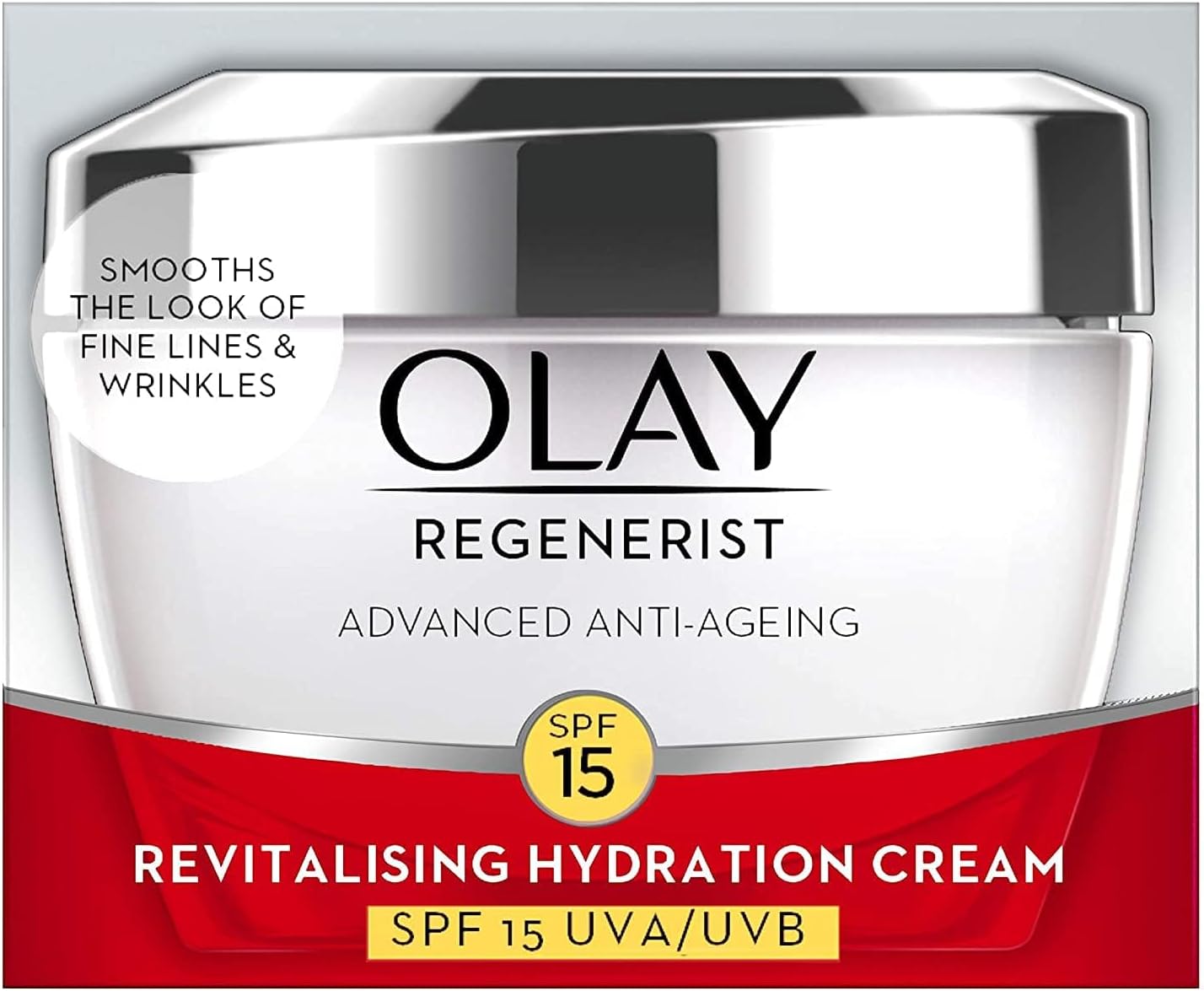 Olay Regenerist Advanced Anti-Ageing Revitalising Hydration Skin Cream, SPF 15,50g