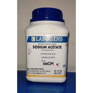 SODIUM ACETATE ANHYDROUS Extra Pure