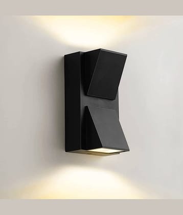 DAJUBHAI K-Type Up Down Light Outdoor Wall lights Warm White - Pack of 1