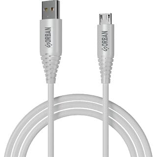 Orban USB Type-A to Micro USB 18W Fast Charging Cable Durable PVC Mold 1.2M Length High-Speed Data Transfer