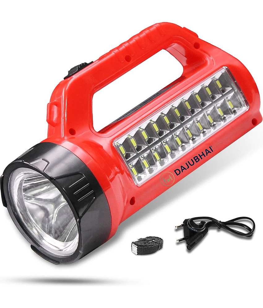 DAJUBHAI - 50W Rechargeable Flashlight Torch ( Pack of 1 )