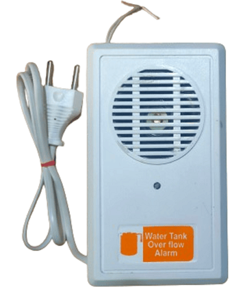 Leavess-Water Tank Overflow Alarm Sound High Quality Wired Sensor Security System (PACK OF 01)(Color/White)