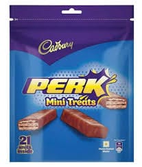 CADBURY PERK MINI TREATS 115.5GM