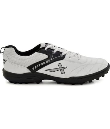 Vector X Blaster White Cricket Shoes