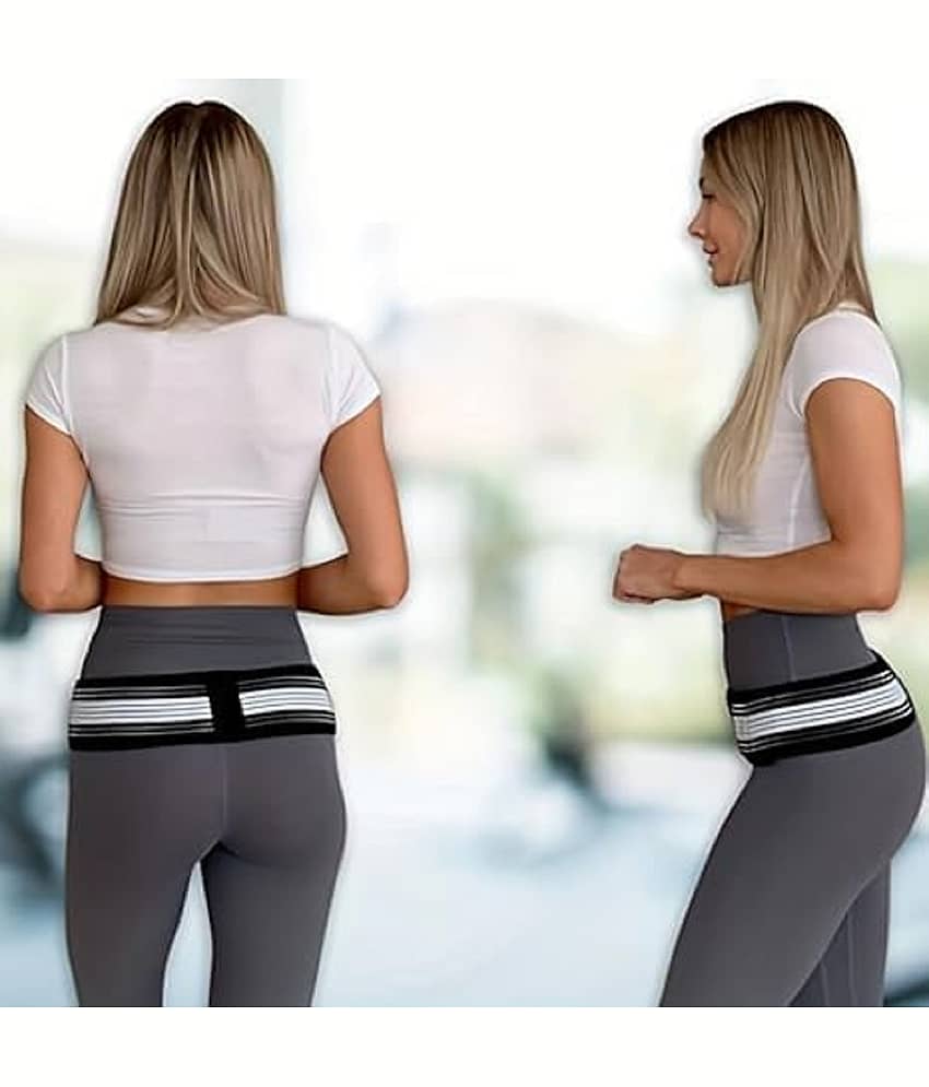 Gjshop Sciatica Belt Neoprene Sacroiliac Si Joint Hip Belt-Sciatica Pain Relief Belt,Hip Belt For Back Pain For Women & Men,Adjustable Sciatica Belt,For Lower Back Support,Kamar Belt For Women & Men