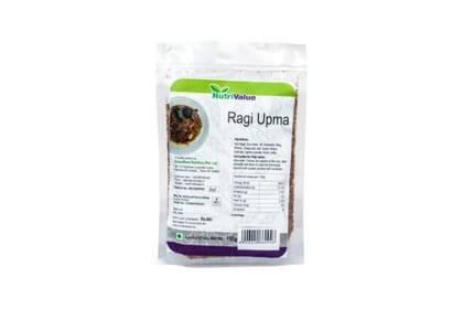 NutriValue Ragi Upma (150g) | Nutritious Instant Breakfast Mix | Ready to Cook