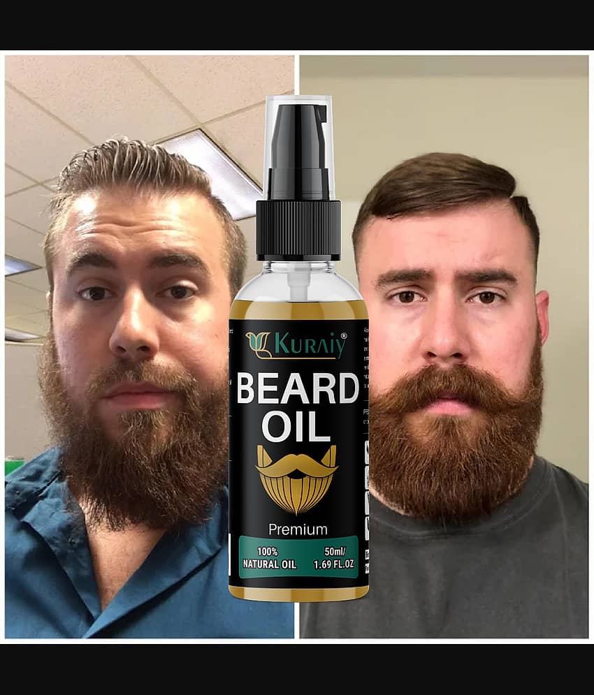 Kuraiy Pure Natural Beard Growth Essential Oil Natural Beard Growth Oil Hair Loss