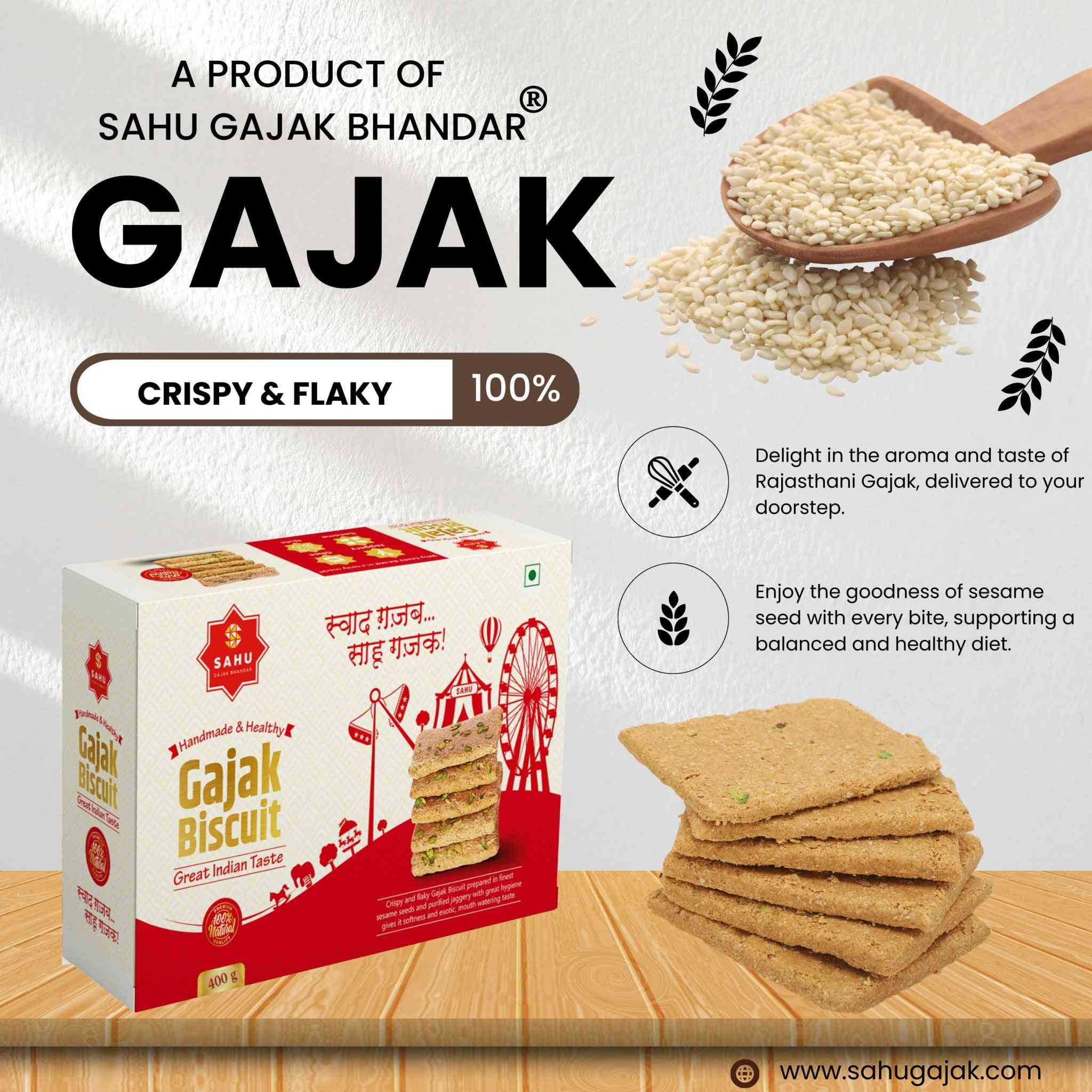 Gajak Biscuit 400 Gram