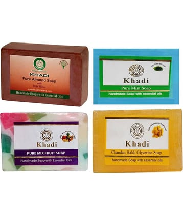 Khadi Herbal Soap 125 gm Pack of 4