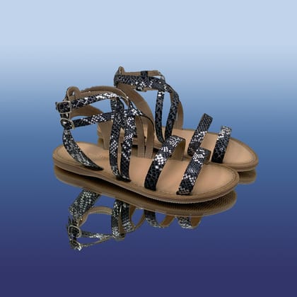 Black Elegant Sandals-Black / 38