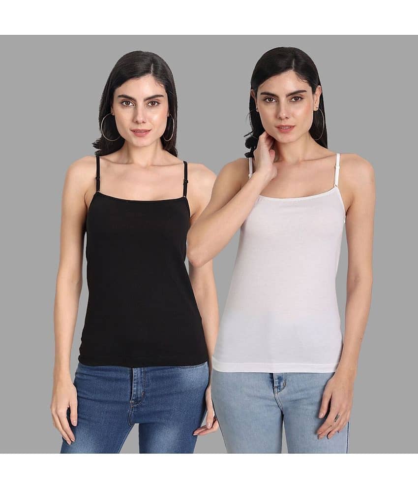 AIMLY Cotton Slip - White Pack of 2