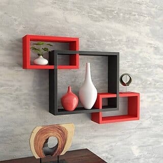 Onlinecraft Wooden Wall Shelf (Number Of Shelves - 1, White) Onlinecraft Wooden Wall Shelf (Number Of Shelves - 1, White)