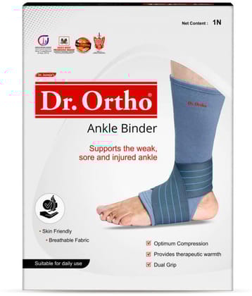 Dr.Ortho Ankle Binder Ankle Support Free Size - None