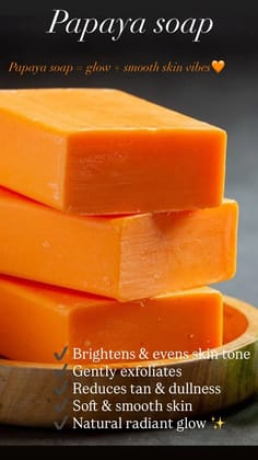 Papaya Brightening Soap  100 G