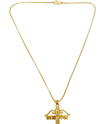 gilher - Golden Pendant set ( Pack of 1 )