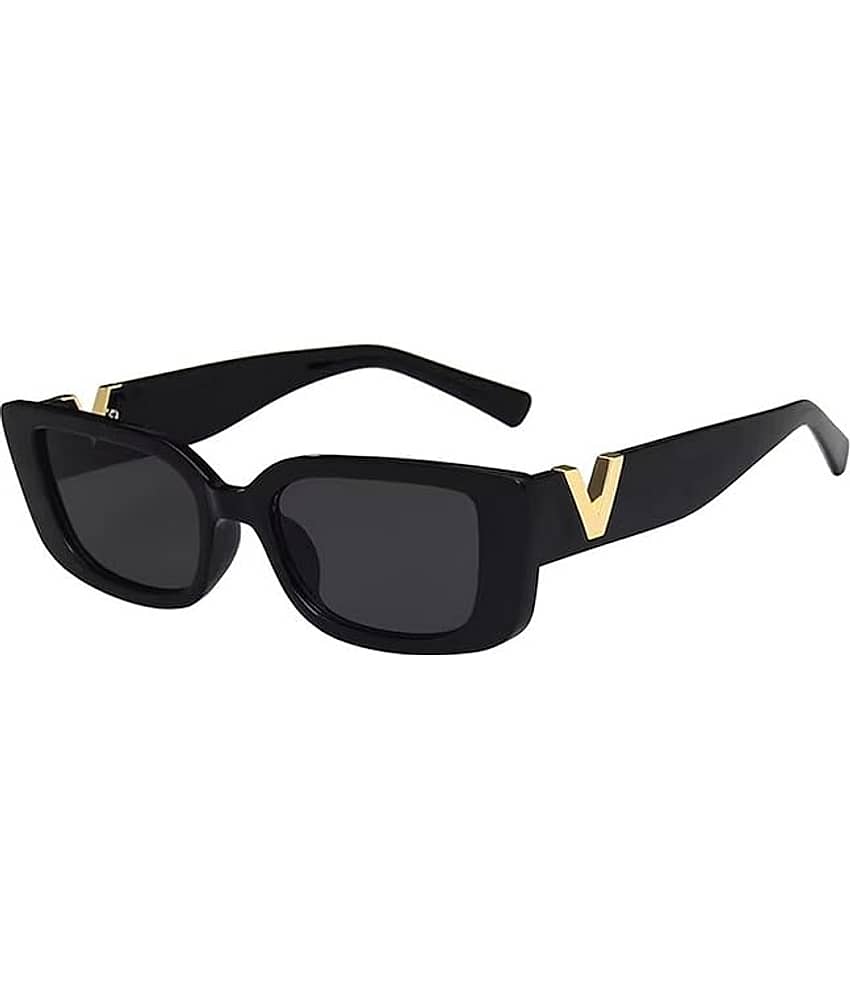 mahek accessories Black Cat Eye Sunglasses ( Pack of 1 )