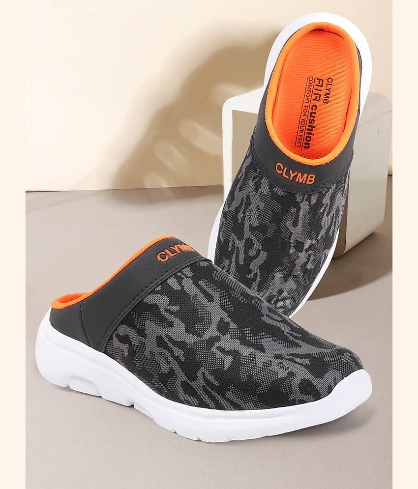 Clymb Bantu Grey Men's Slip-on Shoes