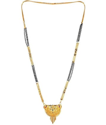 Shankhraj Mall Gold Plated Letest & Designer Mangalsutra For Women-100280