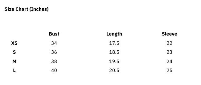 Size Guide