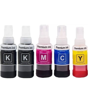 TEQUO L380 Refill Ink Multicolor Pack of 4 Cartridge for L130, L360, L380, L350, L361, L565, L210, L220, L310, L355, L365, L385, L405, L455, L130, L485, L550