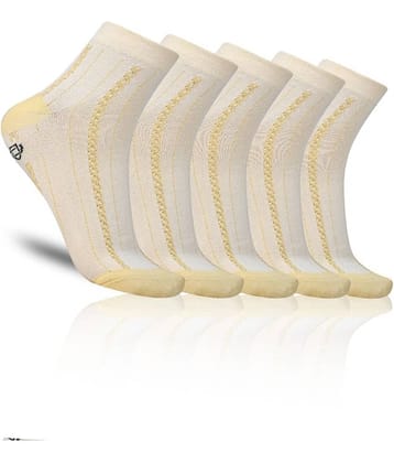 Dollar - Yellow Cotton Blend Women's Combo ( Pack of 5 )