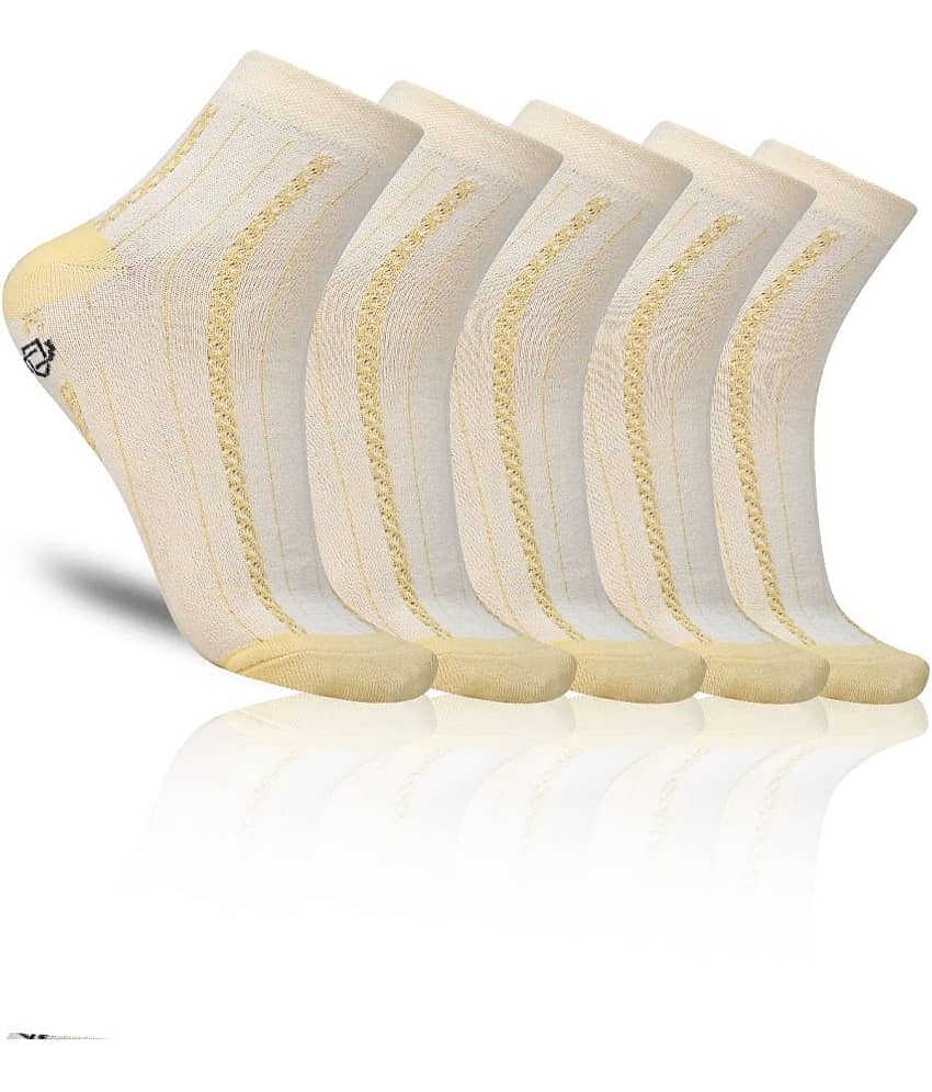 Dollar - Yellow Cotton Blend Women's Combo ( Pack of 5 )