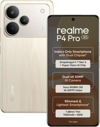 realme P4 pro 5G Smartphone 8+128GB Birch Wood, 6.8-inch Screen, 144Hz Display,7000mAh Battery,80W Ultra Charge, 108MP AI Camera,Snapdragon® 7 Gen 4 Chipset, IP65 realme P4 pro 5G Smartphone 8+128GB Birch Wood, 6.8-inch Screen, 144Hz Display,7000mAh Batt
