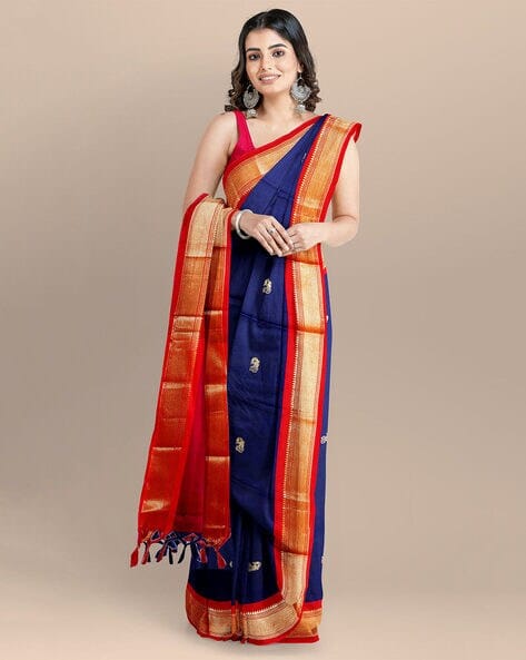 Trending Pathani Kanjivaram Silk Woven Saree