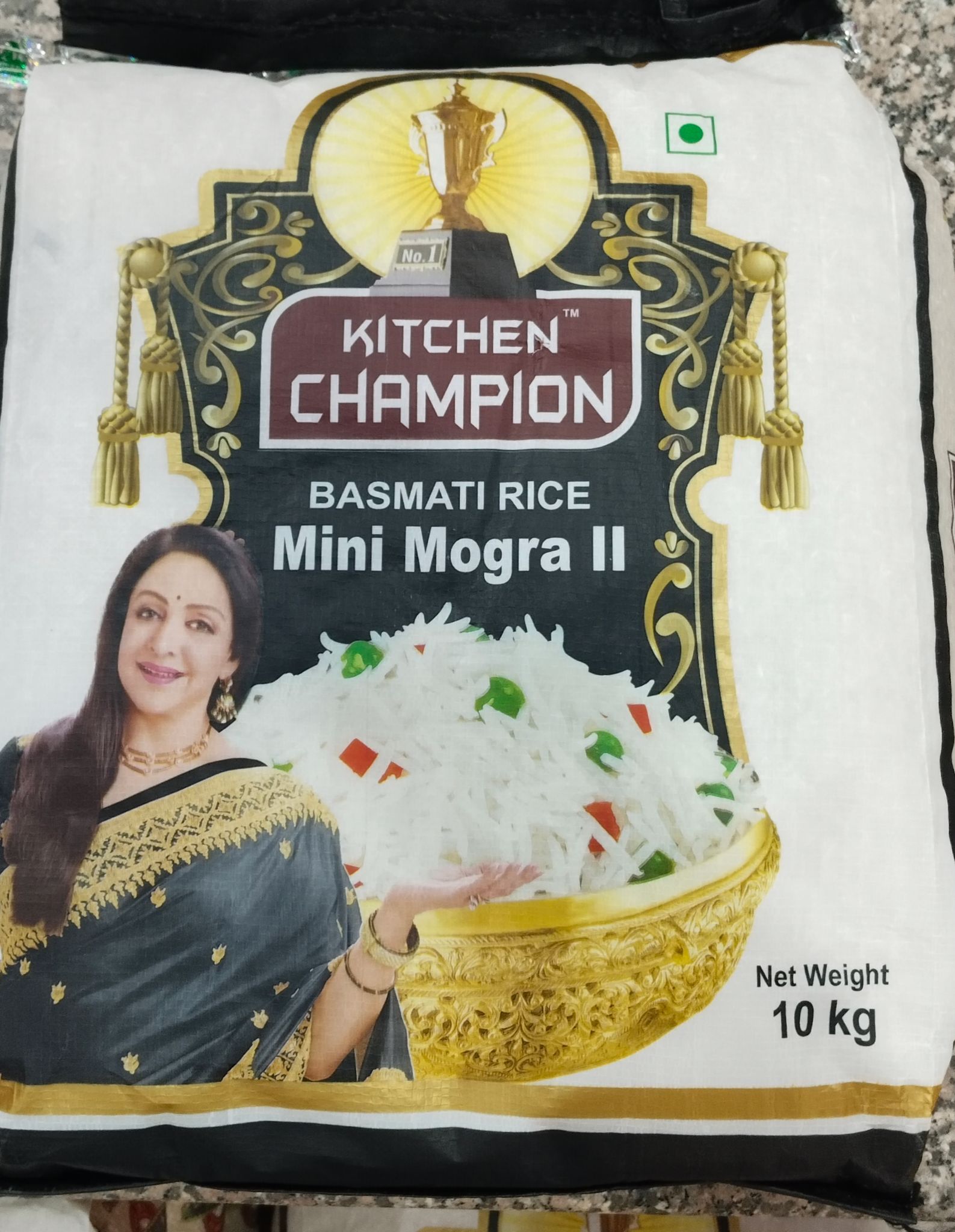 Kitchen champion Basmati Rice Mini Mogra second 10 kg 