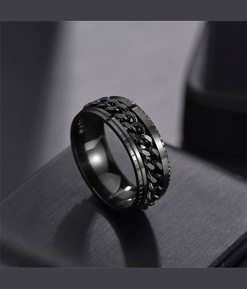 Thrillz Black Rings ( Pack of 1 )