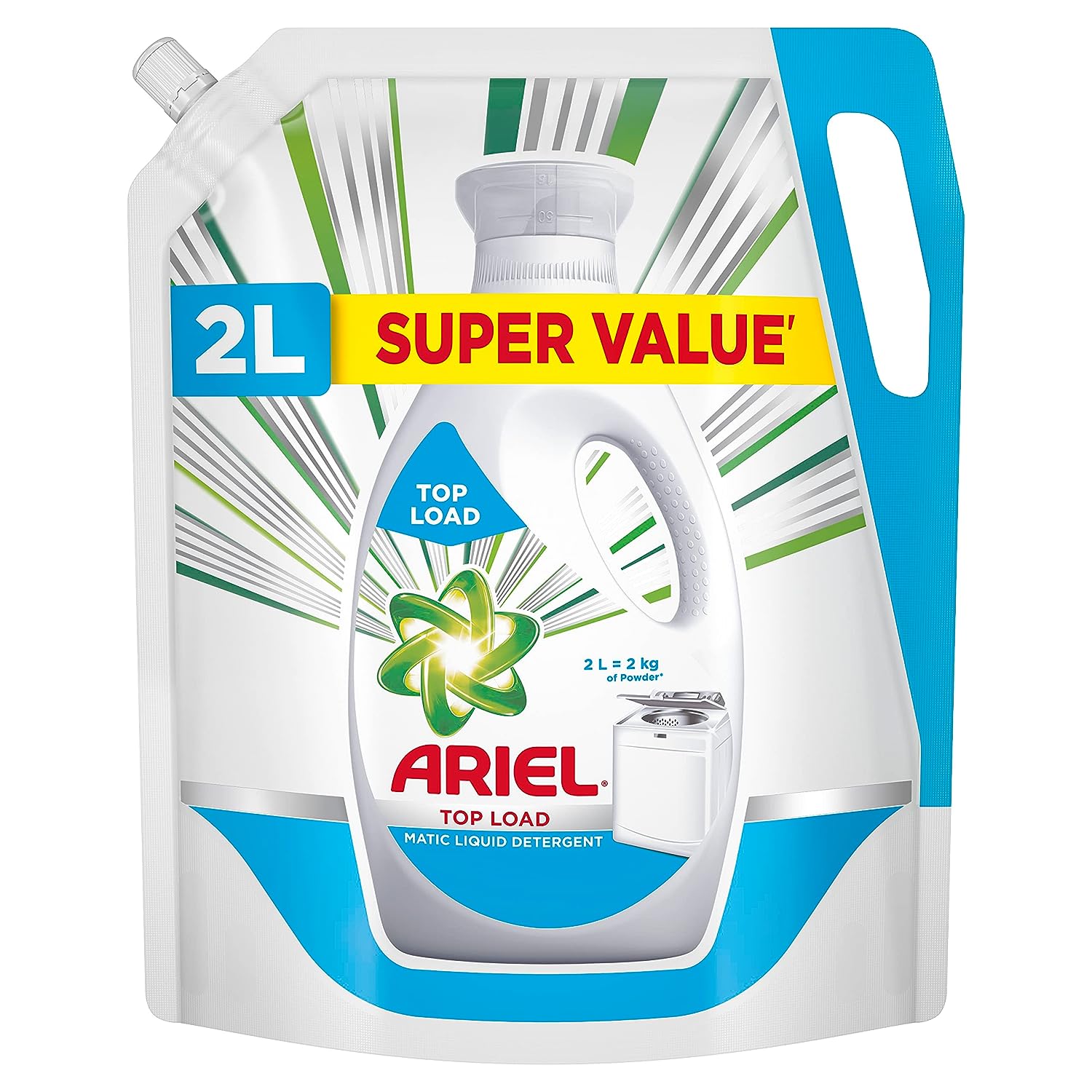 ARIEL TOP LOAD MATIC LIQUID DETERGENT 2L