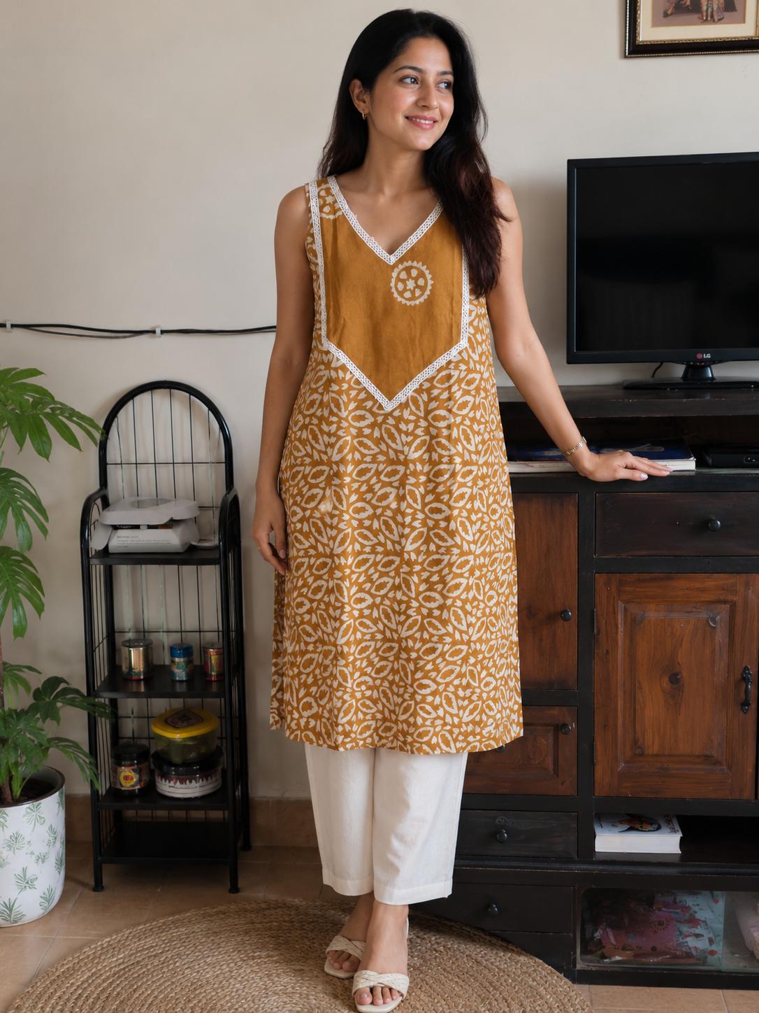 3- Piece Kurti Set