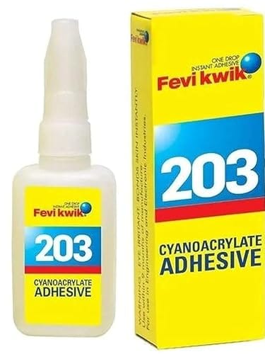 FEVIKWIK Multi-Purpose Adhesive Pack of 2 x 20ml Bottles WATERPROOF