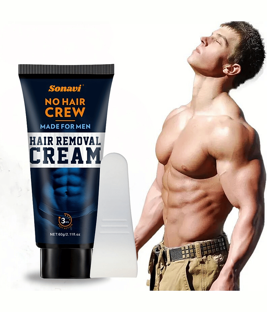 Sonavi Natural Hair Removal Cream for Men 60g ( Pack of 1 )