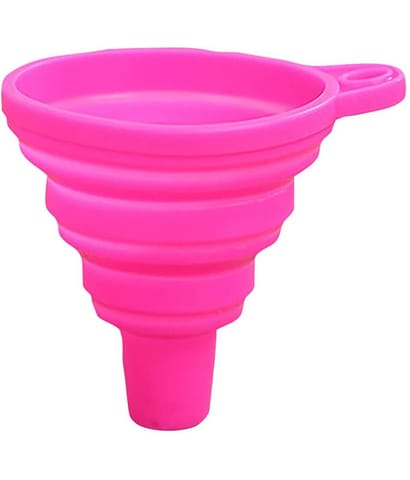 Silicone Gel Practical Collapsible Foldable Funnel Hopper Kitchen Tool ...