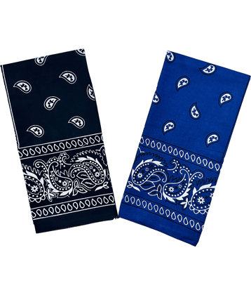 Royal Mart - Multi Cotton Men's Handkerchief ( Pack of 2 )